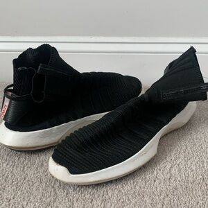 Crazy 1 ADV Primeknit Sock 'Core Black'